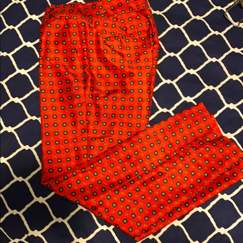 J. Crew Collection Cafe Silk Pants